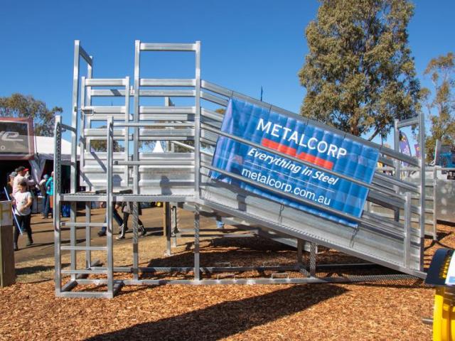 metalcorp equipment at fnq rotary event